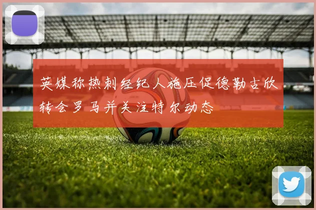 英媒称热刺经纪人施压促德勒古欣转会罗马并关注特尔动态