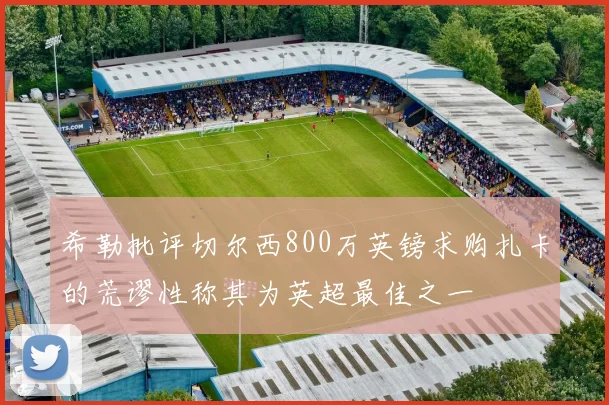 希勒批评切尔西800万英镑求购扎卡的荒谬性称其为英超最佳之一